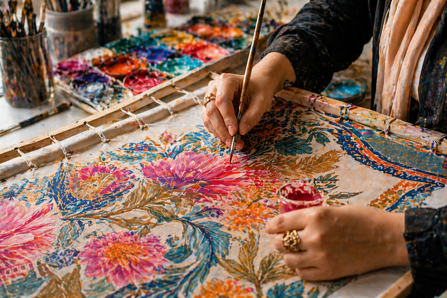 Fabric Painting